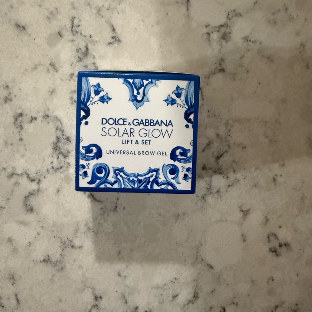 Dolce & Gabbana Solar Glow Universal Brow Gel Blue and White